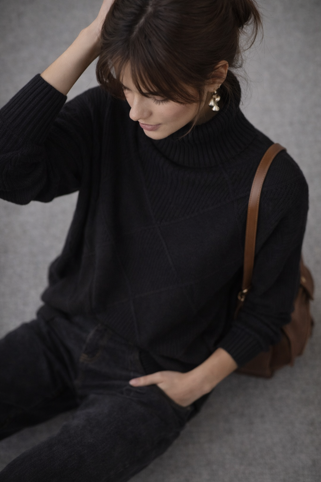 PATRICIA / JERSEY CASUAL DE ROMBO