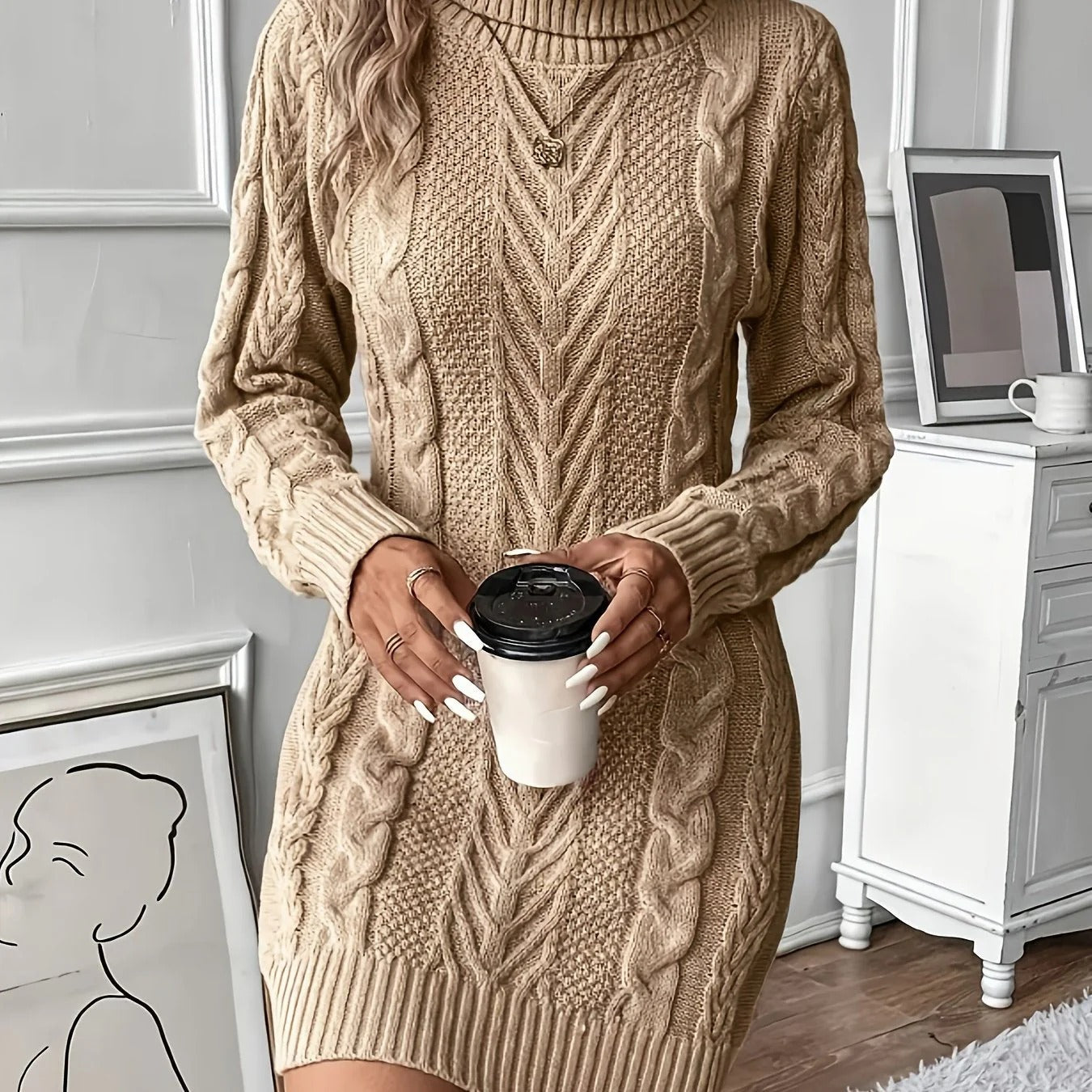 NIZAN / VESTIDO CASUAL ELEGANTE