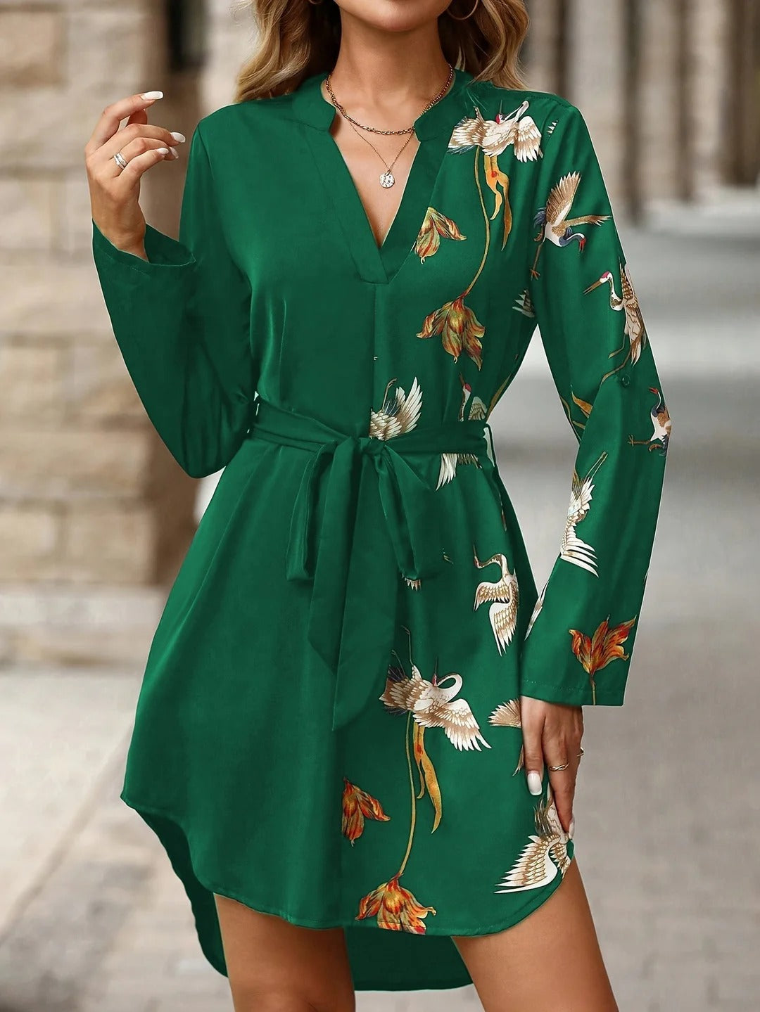 VENOSA / VESTIDO ESTILO MODERNO CASUAL
