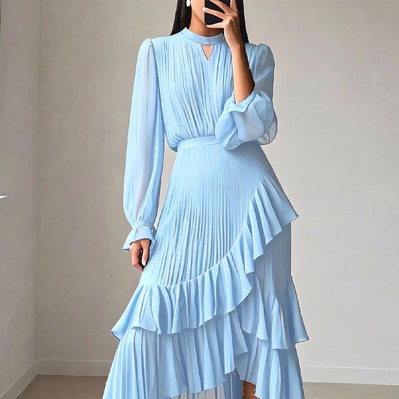 LUCIANA / VESTIDO CASUAL DE CORTE FLUIDO