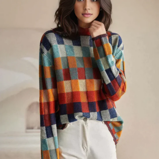DANIELA / JERSEY DE PUNTO MULTICOLOR