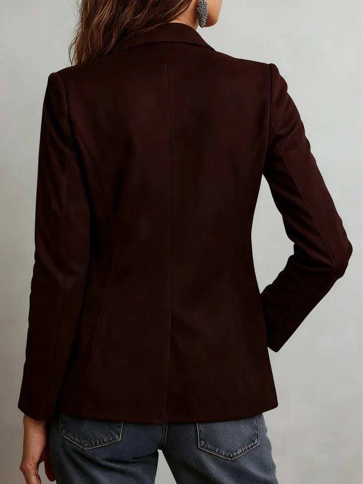 DELIA / CHAQUETA ELEGANTE DE PIEL