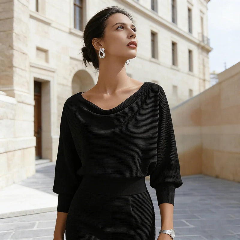 CARMEN / VESTIDO CASUAL ENTALLADO