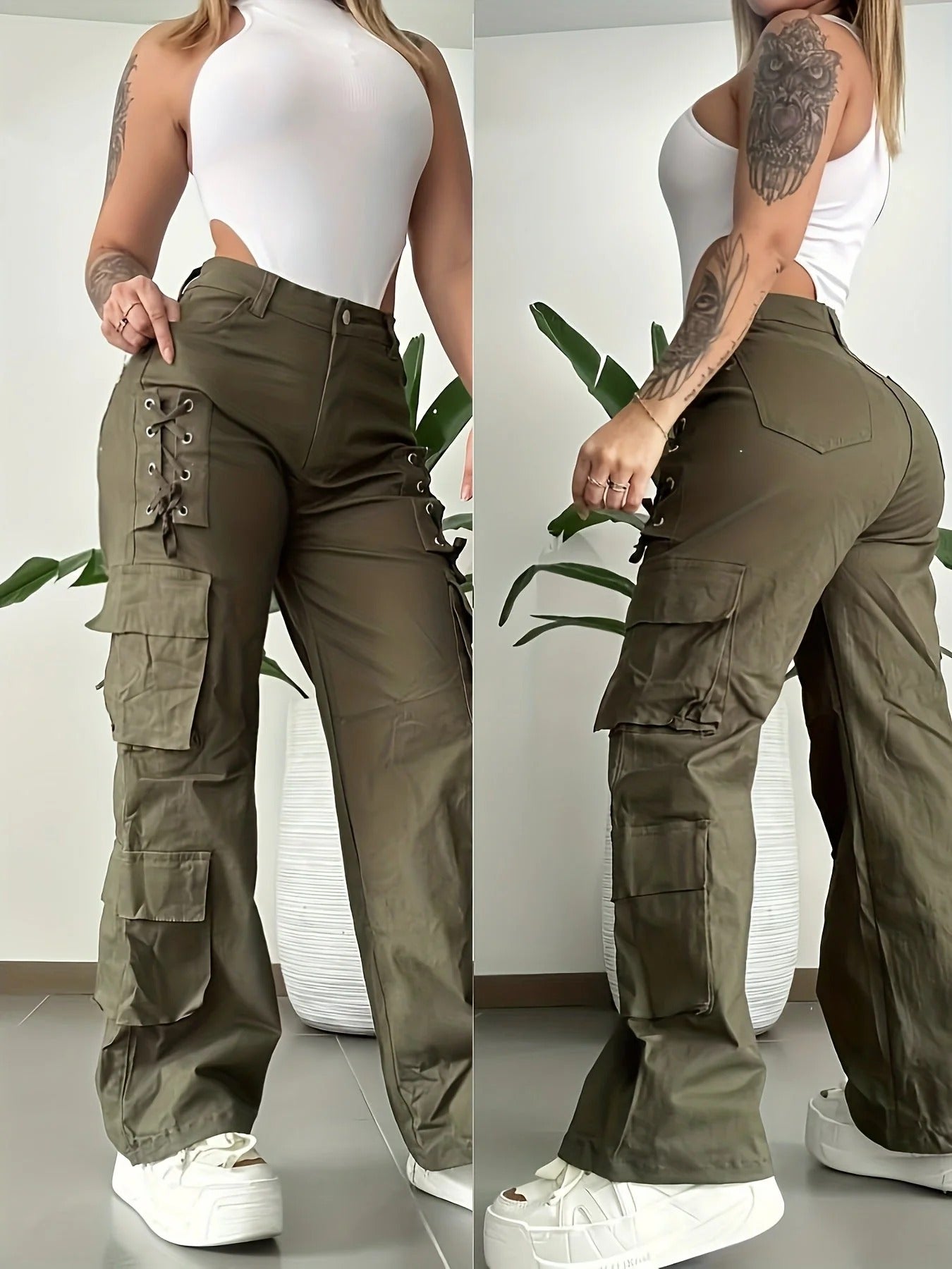 CALLINDRA / PANTALONES CASUALES ELEGANTES