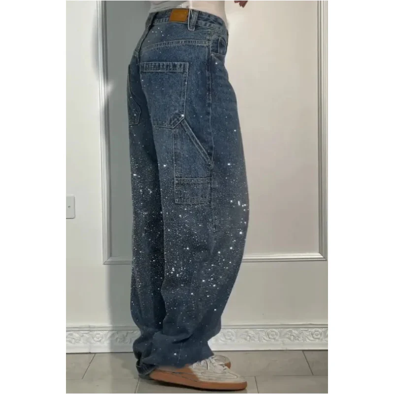 VELMIRA / PANTALONES DENIM BRILLO SOFT