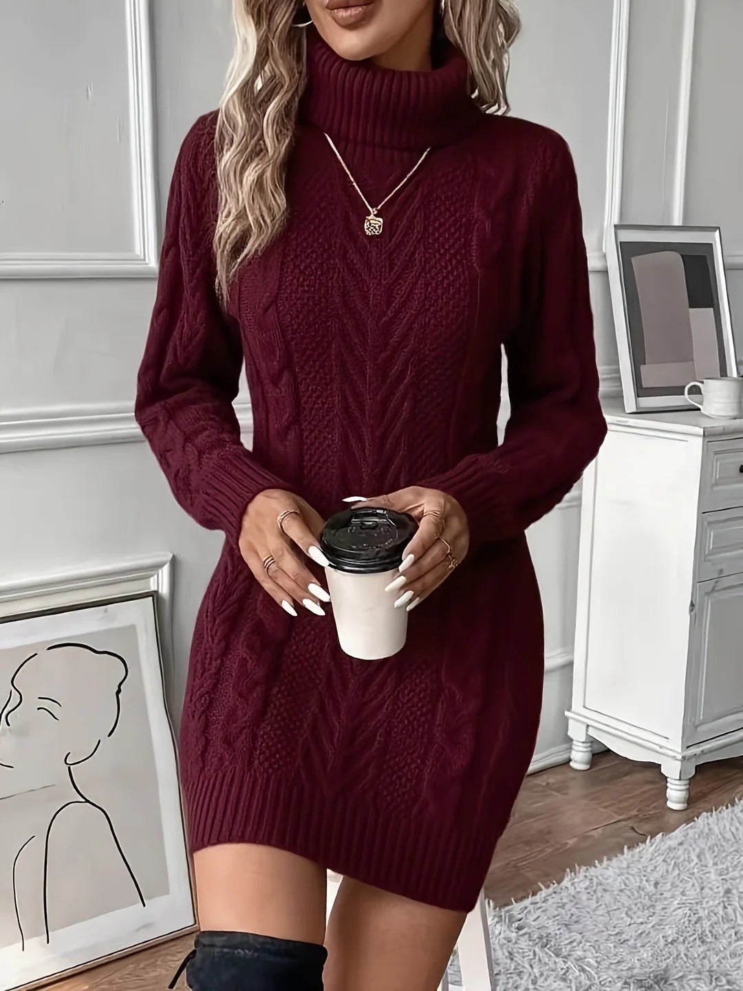 NIZAN / VESTIDO CASUAL ELEGANTE